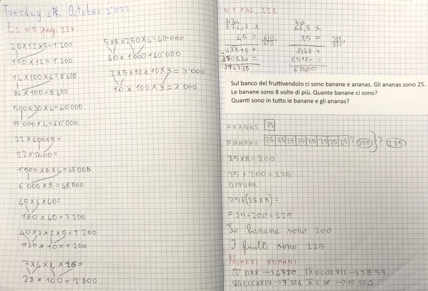 Proprietà associativa della moltiplicazione | DigiScuola – Matematica